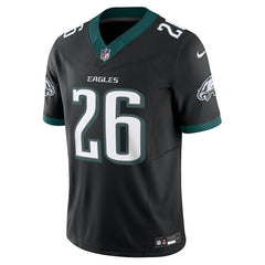 Saquon Barkley Philadelphia Eagles Vapor F.U.S.E. Limited Jersey Black - Nike
