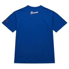 Hank Aaron Atlanta Braves Mitchell & Ness Cooperstown Collection Heavyweight Premium Player Vintage Logo T-Shirt for sale