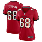 Ben Bredeson Tampa Bay Buccaneers Women's Game Jersey Red - Nike