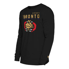 New Era - Toronto Raptors 2024/25 City Edition Long Sleeve T-Shirt - Black