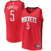 Fanatics - Fred VanVleet Houston Rockets Youth Fast Break Replica Player Jersey - Icon Edition - Red