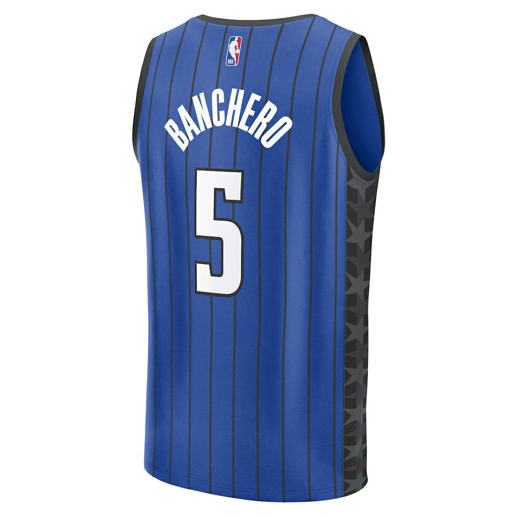 Paolo Banchero Orlando Magic Youth Fast Break Replica Player Jersey - Statement Edition - Blue | NBA Jerseys