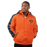 Cincinnati Bengals Starter Thursday Night Gridiron Full-Zip Jacket Orange - NFL