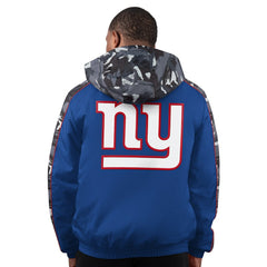 New York Giants Starter Thursday Night Gridiron Full-Zip Jacket Royal - NFL