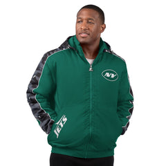 New York Jets Starter Thursday Night Gridiron Full-Zip Jacket Green - NFL