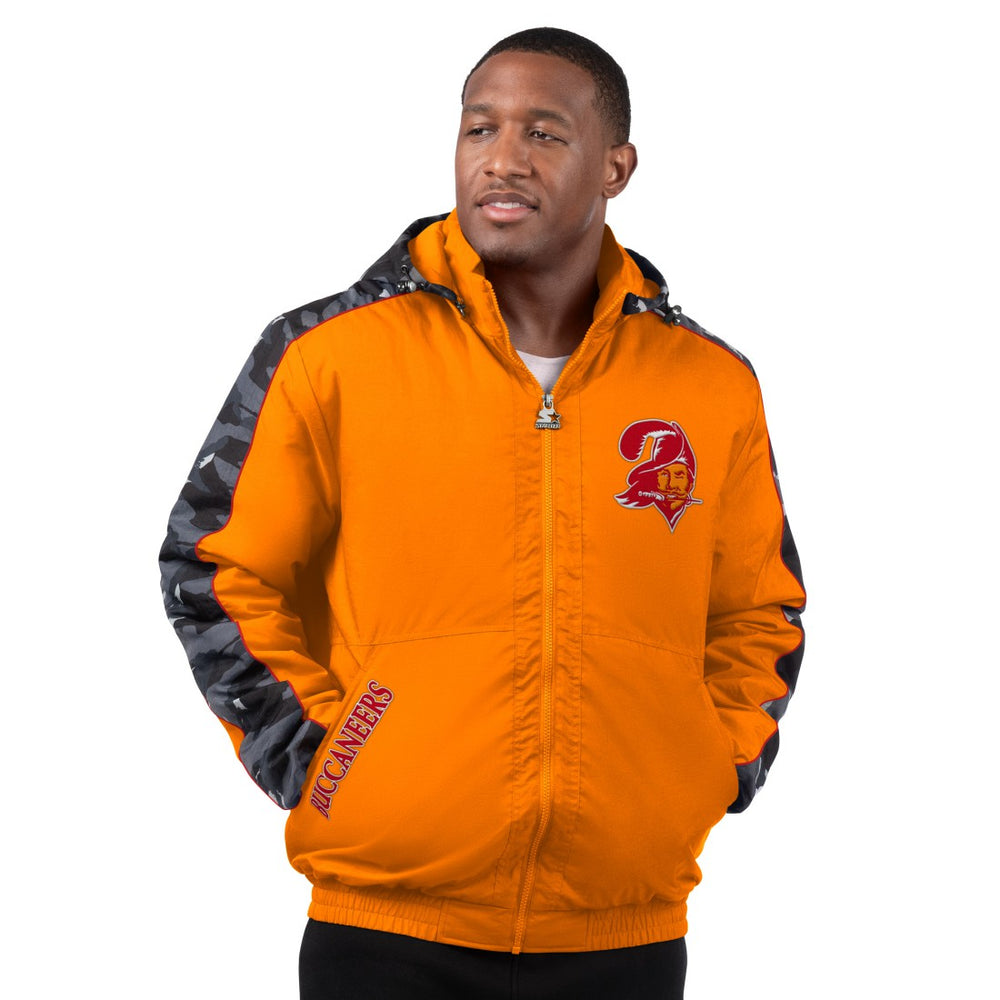 Tampa Bay Buccaneers Starter Thursday Night Gridiron Full-Zip Hoodie Jacket Orange - NFL