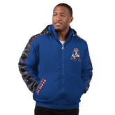 New England Patriots Starter Thursday Night Gridiron Full-Zip Hoodie Jacket Navy - NFL