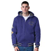 Baltimore Ravens G-III Extreme No Huddle Commemorative Full-Zip Hoodie Jacket Purple - NFL