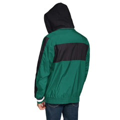 New York Jets Tommy Hilfiger Gael Lightweight Half-Zip Hoodie Jacket Green - NFL