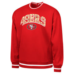San Francisco 49ers G-III Sports by Carl Banks Adaptive Blocker Fleece Pullover Sweatshirt Scarlet - NFL