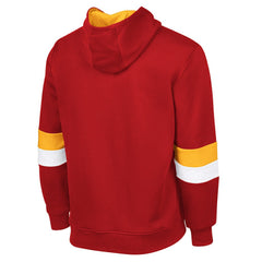 Kansas City Chiefs G-III Sports by Carl Banks Adaptive Faceoff Pullover Hoodie Red/Gold - NFL