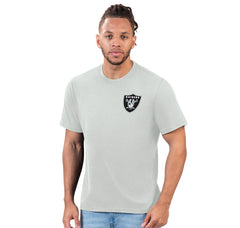Las Vegas Raiders Margaritaville Flip Flop T-Shirt Gray - NFL