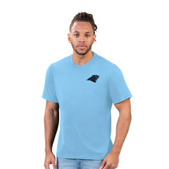 Carolina Panthers Margaritaville Time Flies T-Shirt Light Blue - NFL