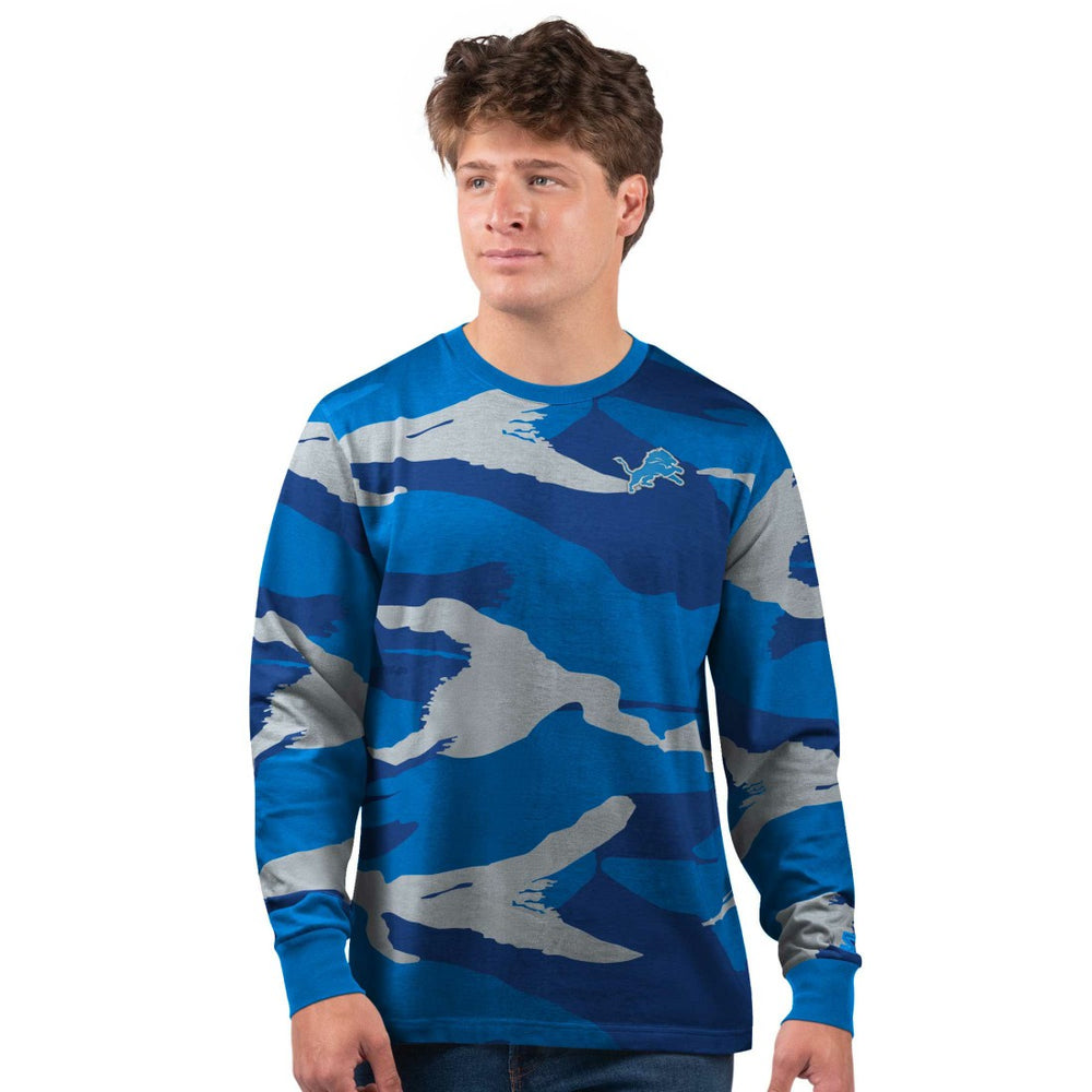 Detroit Lions Starter Thursday Night Gridiron Long Sleeve T-Shirt- Gray - NFL