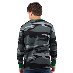 Philadelphia Eagles Starter Thursday Night Gridiron Vintage Logo Long Sleeve T-Shirt Gray - NFL