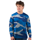 Indianapolis Colts Starter Thursday Night Gridiron Vintage Logo Long Sleeve T-Shirt Royal - NFL