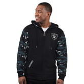 Las Vegas Raiders Starter Thursday Night Gridiron Full-Zip Hoodie Black - NFL