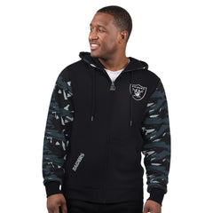 Las Vegas Raiders Starter Thursday Night Gridiron Full-Zip Hoodie Black - NFL