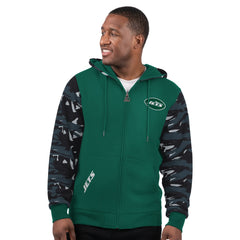 New York Jets Starter Thursday Night Gridiron Full-Zip Hoodie Green - NFL