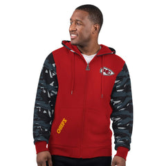 Kansas City Chiefs Starter Thursday Night Gridiron Full-Zip Hoodie Red - NFL