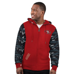 San Francisco 49ers Starter Thursday Night Gridiron Full-Zip Hoodie Scarlet - NFL