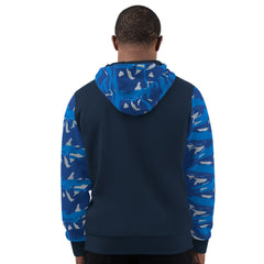 Seattle Seahawks Starter Thursday Night Gridiron Vintage Logo Full-Zip Hoodie Navy - NFL