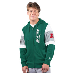 New York Jets Starter Extreme Full-Zip Hoodie Green - NFL