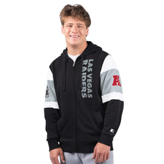 Las Vegas Raiders Starter Extreme Full-Zip Hoodie Black - NFL