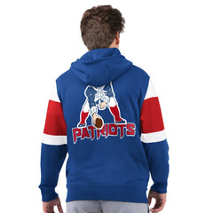 New England Patriots Starter Extreme Vintage Logo Full-Zip Hoodie Navy - NFL