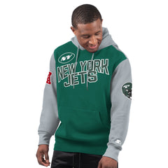 New York Jets Starter Extreme Pullover Hoodie Green - NFL
