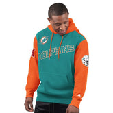 Miami Dolphins Starter Extreme Pullover Hoodie Aqua - NFL