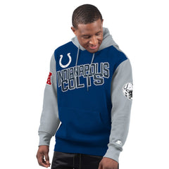 Indianapolis Colts Starter Extreme Pullover Hoodie Royal - NFL