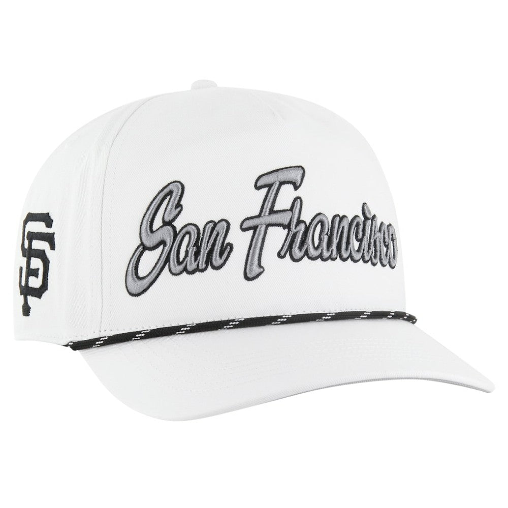 San Francisco Giants '47 Overhand Speckle Hitch Rope Adjustable Hat Lifestyle