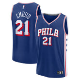 Fanatics - Joel Embiid Philadelphia 76ers Youth Fast Break Replica Player Jersey - Icon Edition - Royal