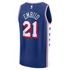 Fanatics - Joel Embiid Philadelphia 76ers Youth Fast Break Replica Player Jersey - Icon Edition - Royal