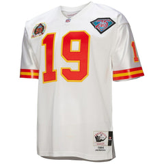 Joe Montana Kansas City Chiefs 1994 Authentic Throwback Retired Player Jersey White - Mitchell & Ness