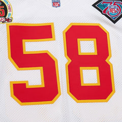 Derrick Thomas Kansas City Chiefs 1994 Authentic Throwback Retired Player Jersey White - Mitchell & Ness