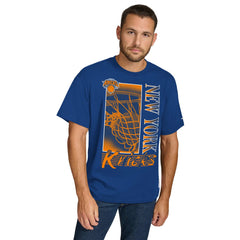 NBA - New York Knicks Tommy Jeans Noah Swish T-Shirt - Blue