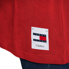 NBA - Chicago Bulls Tommy Jeans Noah Swish T-Shirt - Red