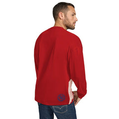 NBA - Philadelphia 76ers Tommy Jeans Lucas Long Sleeve T-Shirt - Red