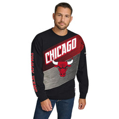 NBA - Chicago Bulls Tommy Jeans Lucas Long Sleeve T-Shirt - Black