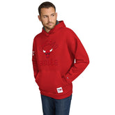 NBA - Chicago Bulls Tommy Jeans Sebastian Pullover Hoodie - Red