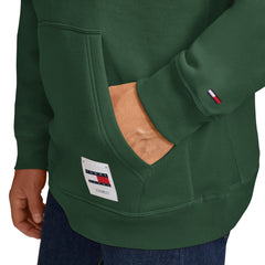 NBA - Milwaukee Bucks Tommy Jeans Sebastian Pullover Hoodie - Hunter Green