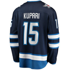 Rasmus Kupari Winnipeg Jets - Fanatics Home Premier Breakaway Player Jersey Navy
