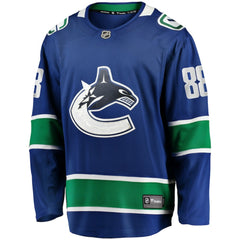 Nils Aman Vancouver Canucks - Fanatics Home Premier Breakaway Player Jersey Blue