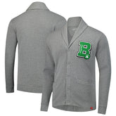 NBA - Boston Celtics Sportiqe Unisex Henshaw Full-Button Cardigan Sweater - Heather Gray