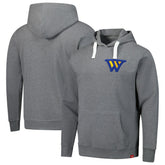 NBA - Golden State Warriors Sportiqe Unisex Varsity Collection Blake Pullover Hoodie - Heather Gray