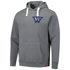 NBA - Golden State Warriors Sportiqe Unisex Varsity Collection Blake Pullover Hoodie - Heather Gray