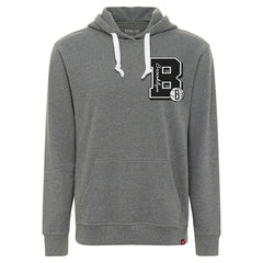NBA - Brooklyn Nets Sportiqe Unisex Varsity Collection Blake Pullover Hoodie - Heather Gray