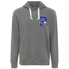 NBA - Philadelphia 76ers Sportiqe Unisex Varsity Collection Blake Pullover Hoodie - Heather Gray